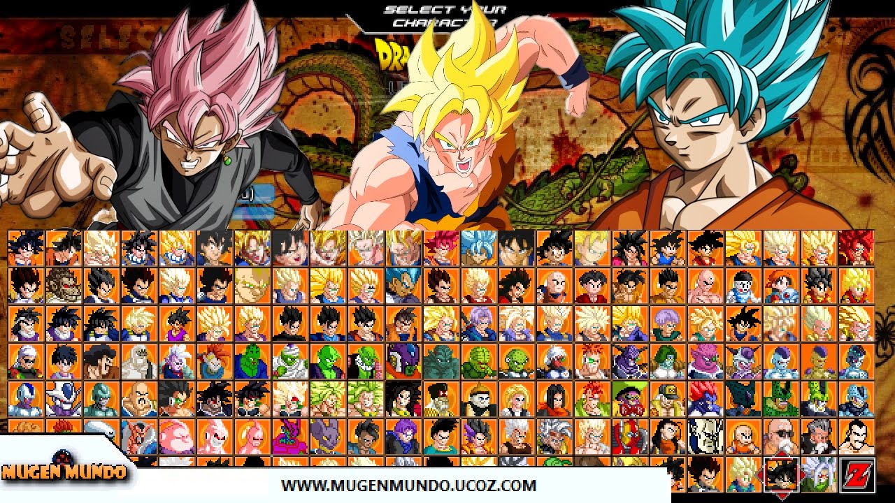 mugen games sonic and dbz